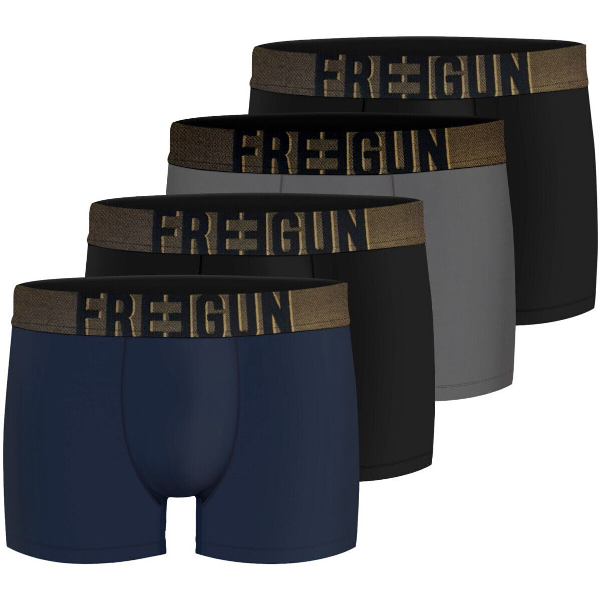 Pakket van 5 Freegun Karl boxers in maat S, M, L of XXL